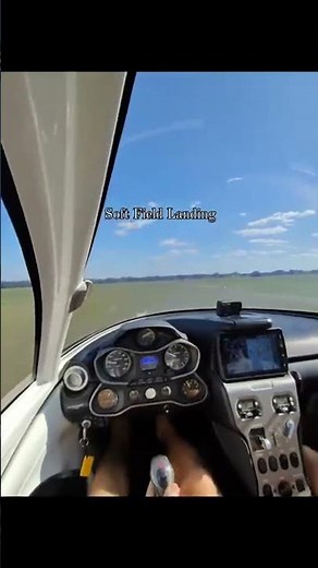 Landing the ICON A5 on a soft grass field involves careful technique