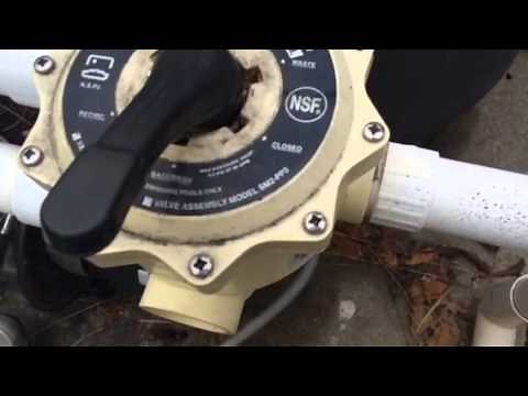 Pool Filter Multiport Valve Settings
