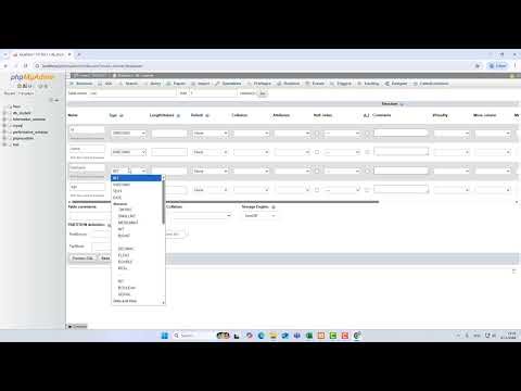ใบงานที่ 2 เรื่อง การสร้างฐานข้อมูลด้วย Xampp + phpMyAdmin