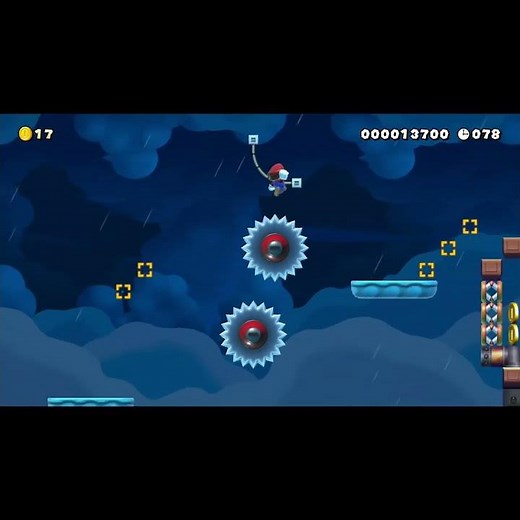 嵐の飛行船でスピードラン！ [Storm Airship Speed Run!] by アービィTFS [Arby TFS] #shorts 🍄Super Mario Maker 2 #cvi