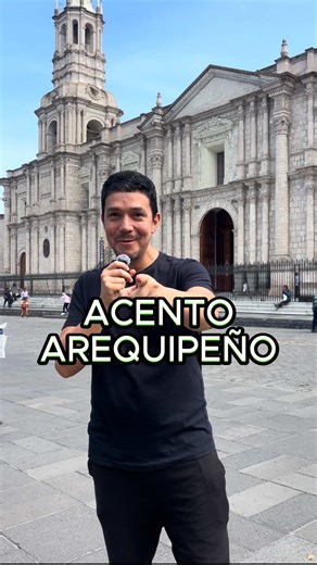 #arequipa #acento #perú estuve en Arequipa y aproveché en aprender un poco más sobre el acento de la ciudad, sobre el lonco, los volcanes, el sillar … y la rica comida