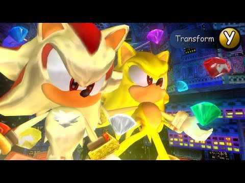Sonic Adventure 2: Playable Super Sonic & Super Shadow (All Action Stages)