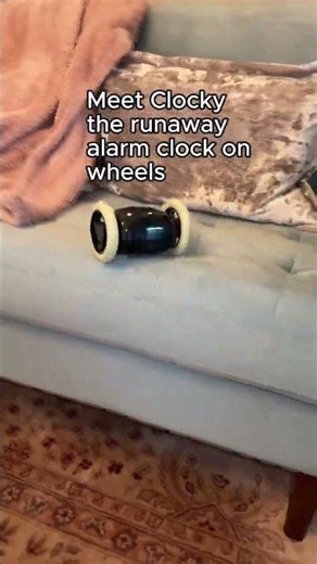 🥇 This Alarm Clock Literally Runs Away From You 😳