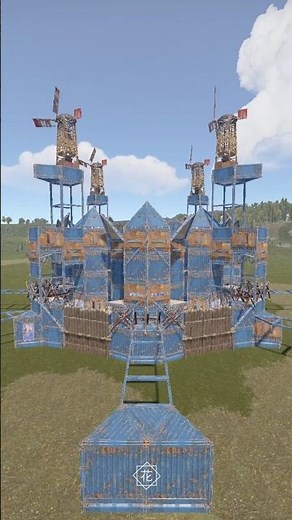 THE MISTY | THE BEST 3x3 RUST BASE #rust #rustbase #rustbasedesign