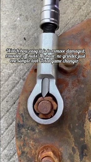 Rusted Nut Removal Tool Magic