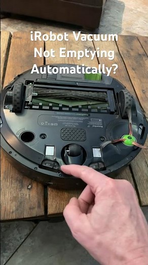 IRobot / iHome vacuum Not Emptying Automatically? Fast Fix