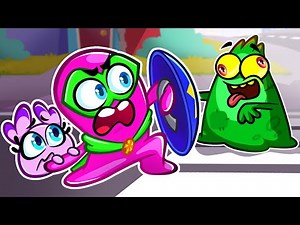 Superhero Song | Zombie Game with Slime Sam 🎶🧟‍♂️ | Kids Songs & Nursery Rhymes