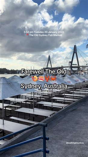 Experience the Old Sydney Fish Market Closure