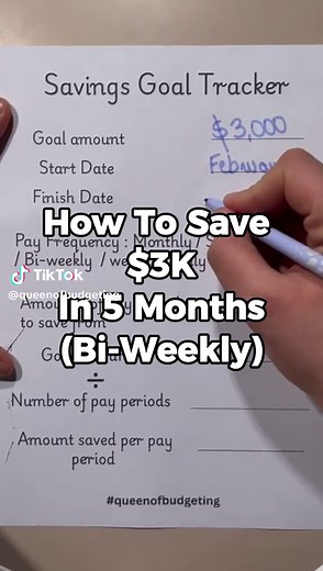 Save $3K in 5 Months: Bi-Weekly Strategy