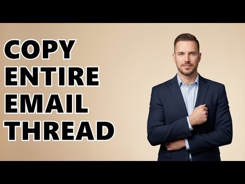 How To Copy Email Thread In Gmail?