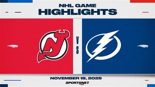 NHL Highlights: Lightning 5, Devils 1
