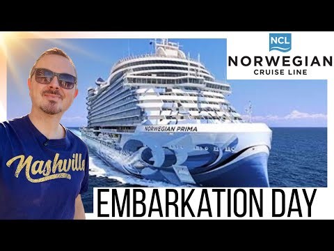 7 Nights onboard Norwegian Cruise Line Prima: Embarkation Day 