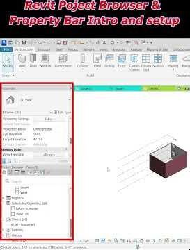 Revit Project Browser & Properties Bar Explained | Beginner Setup Guide 🚀 #shorts #ytshorts #Revit