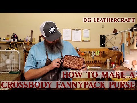 How to Make a Leather Crossbody Fannypack Purse