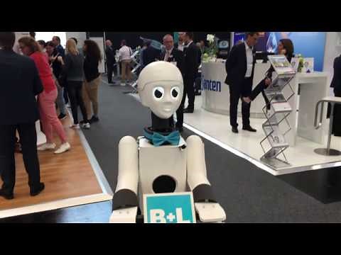 sprechender Roboter "Yuki" für Messe und Event mieten