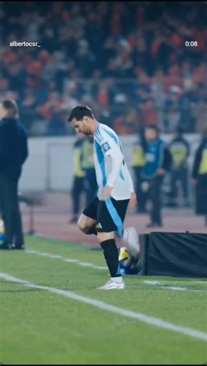 ⚽ Lionel Messi Iconic Argentina Match Outfit | Premium Football Style#meesi#lionelmessi#shorts