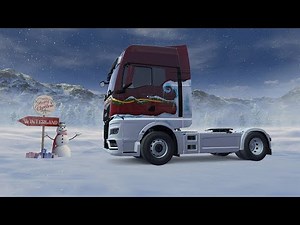 ETS2 1.57 LIVE ❄️ Winterland Event | Frosty Winter & PNG Graphics Mod in 2K | Logitech G923 Gameplay
