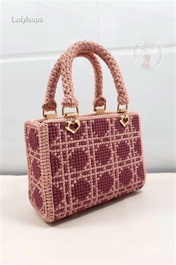 Embroidery and Crochet Bags 🛍️ #ladyloops #crochet #bag