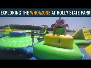 Exploring the WhoaZone at Holly State Park