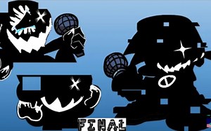 FRIDAY NIGHT FUNKIN' mod Glitch Boyfriend vs Error skid n pump Final Battle!