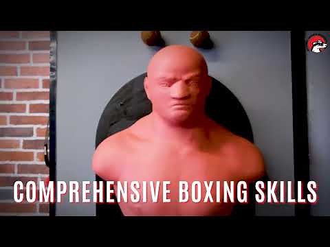 Master Your Punching Techniques with the Boxing Honey Badger Wall-Mounted Boxing Dummy