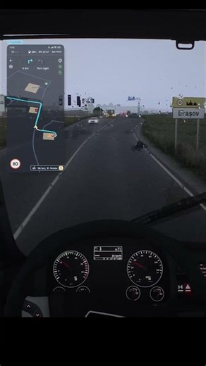Finally a FREE realistic GPS for ETS2? 📱 #ETS2 #ets2mod #TruckNav #relaxing #fyp