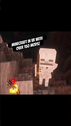 Minecraft in VR is better with mods! #minecraft #gaming #oculus #vr #mods #games #oculusquest #funny