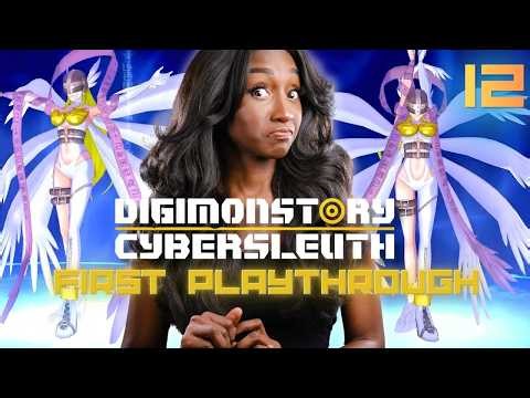 ANGEWOMON IS BAAAAACKKK!!!! | NEW DIGIMON FAN TRIES CYBER SLEUTH! | EP 12