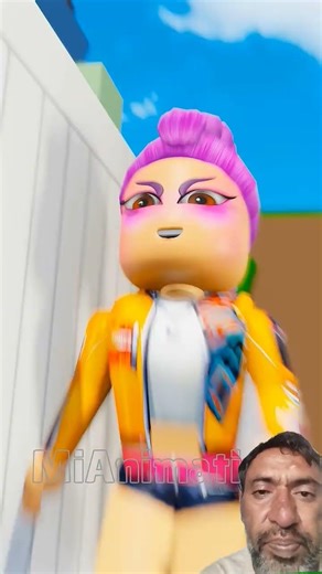 Rumi vs gugugaga 😂 Roblox Brookhaven funny memes #roblox #anime #shorts #memes #funny