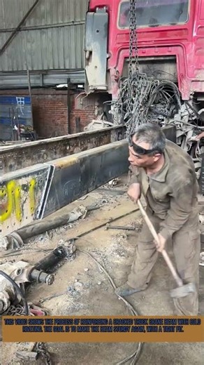 Truck Crane Beam Crack Repair: Cold Riveting for a Tight Fix