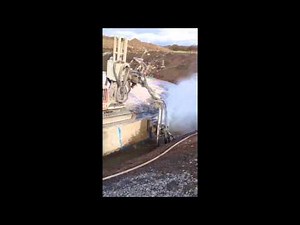 Hydrodemolition of Concrete Base