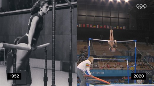 11K views · 31K reactions | Winning gold 68 years apart.  Helsinki 1952 vs Tokyo 2020 | Olympics | Facebook