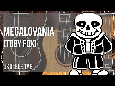 Ukulele Tab: How to play Megalovania by Toby Fox