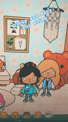 Lilly and Katy but slime(gone wrong❌) #tocaboca @Toca_Leah-123