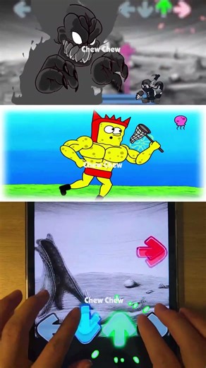 Squidward Vs Tricky - Spongebob Remake Rechart - Friday Night Funkin' Mobile Gameplay