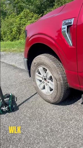 How to do a tire change on a Ford-F150 2025