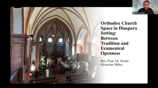UR2025_Octavian Mihoc : « L espace de l Église orthodoxe dans le contexte de la diaspora » (en anglais) | Institut de théologie orthodoxe Saint-Serge