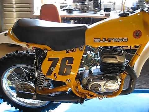 1976 Bultaco 250 pursang vintage motocross