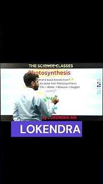 Photosynthesis Explained in 2 Minute | Class 10 Science #thestylishteacher #lokendrasir#viral #short