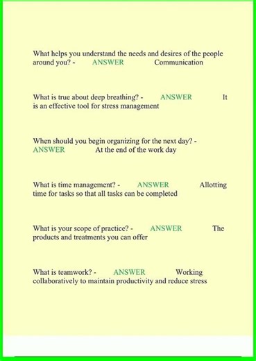 Milady Standard Esthetics Exam Review Chapters 2 3 4 video