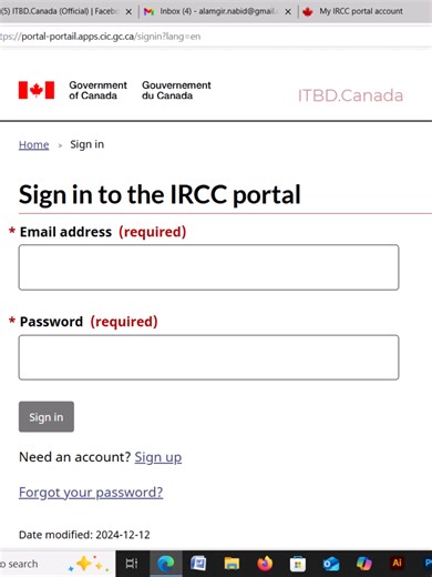 How to create IRCC Portal Account step by step || IRCC Portal || Canada IRCC Portal Account