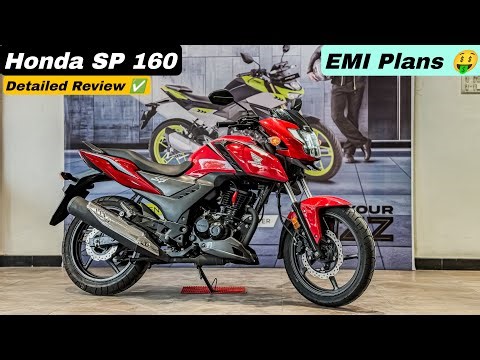 New 2026 Honda SP 160 : Detailed Review : Price , Mileage , Features , EMI Plans 🤑