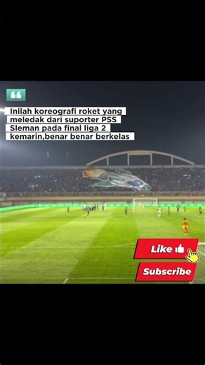 Koreo bcs pada laga final championship #football