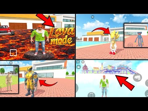 Indian theft aura simulator add lava mode , FF ice clock tower 😲 and new chacters #gta #viral