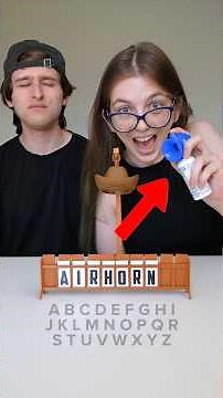 She PRANKED Him in Hangman?! 😂