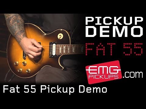 Fat 55 Retro Active pickup Set Demo