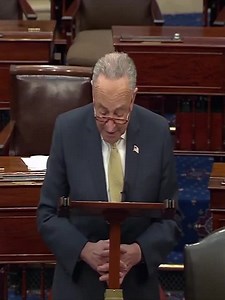3.6K views · 121 reactions | “The eyes of the nation will be watching what happens this week in the United States Senate.” Senate Majority Leader Chuck Schumer D-NY gives remarks on chamber floor as senators begin debate on House-passed voting rights legislation. https://abcn.ws/3KoCUOU | ABC News Politics | Facebook