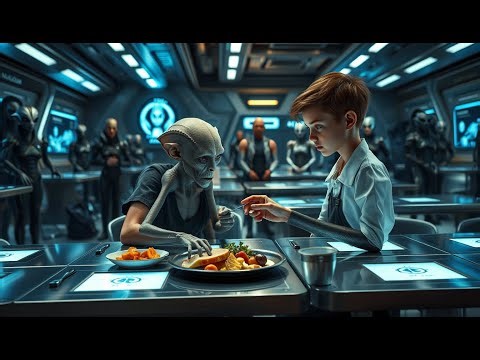 They Laughed While The Alien Girl Starved — Then One Human Said, "Come Eat With Me" | SciFi