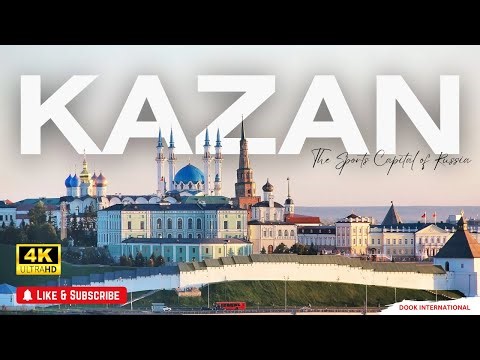 Kazan Travel 4K HDR – Beautiful City & Historical Landmarks Tour | The Sports Capital of Russia
