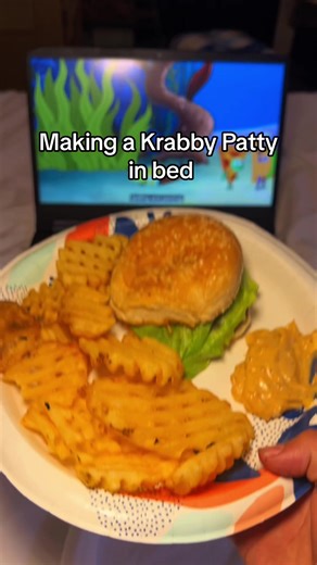 Krabby Patty Secret Formula: 1 1/3 lb. ground beef 2 tsp. Old Bay seasoning 1 tsp. Black pepper 1 tsp. Sea salt 1 slice cheddar cheese KING NEPTUNE’S POSEIDON POWDER AIOLI 1/2 c. mayonnaise 1 tsp. Old Bay seasoning 1 sesame seed bun, sliced in half ketchup (optional) mustard (optional) 1 jar dill pickle slices (optional) 1 red onion, sliced (optional) 1 tomato, sliced (optional) 1 leaf of lettuce (optional) #spongebob #krabbypatty #krabbypattysecretformula #food #foodtok #recpies #fypp #chef #co